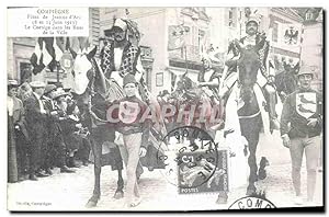 Seller image for Reproduction Compiegne Ftes de Jeanne d'Arc 8 et 13 Juin 1913 le Cortege dans les Rues de la Ville for sale by CPAPHIL