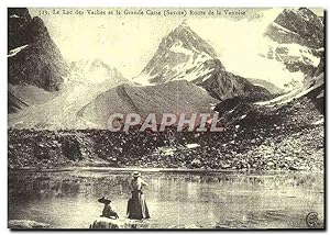 Image du vendeur pour Reproduction Le Lac des Vaches et la Grande Casse Savoie Route de la Vanoise mis en vente par CPAPHIL