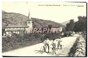 Imagen del vendedor de Reproduction Environs d'Ax les Thermes Eglise et Chteau de Savignae a la venta por CPAPHIL