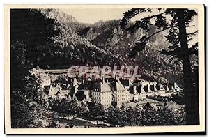 Carte Postale Ancienne Monastere de la Grande Chartreuse vue d'ensemble