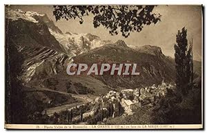 Image du vendeur pour Carte Postale Ancienne Haute Valle de la Romanche la Grce en face de la Meije mis en vente par CPAPHIL