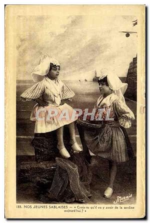 Immagine del venditore per Carte Postale Ancienne Nos Jeunes sablaises Folklore venduto da CPAPHIL