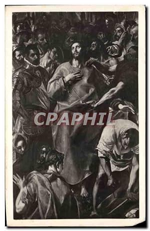 Image du vendeur pour Carte Postale Ancienne El Greco El Expolio mis en vente par CPAPHIL