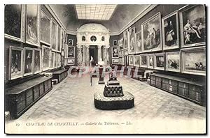 Seller image for Carte Postale Ancienne Chteau de Chantilly Galerie des Tableaux for sale by CPAPHIL