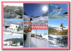 Imagen del vendedor de Carte Postale Moderne Hautes Pyrenees Divers aspects Snow Board ULM a la venta por CPAPHIL