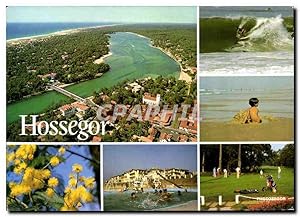 Image du vendeur pour Carte Postale Moderne Hossegor Le Lac Surf Golf La Plage Mimosas mis en vente par CPAPHIL