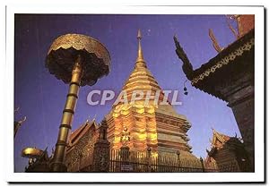 Carte Postale Moderne doi Suthep Temple Chiang Mai Thailand