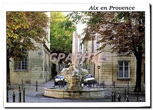 Image du vendeur pour Carte Postale Moderne Aix en Provence B du R Fontaine des 4 dauphins mis en vente par CPAPHIL