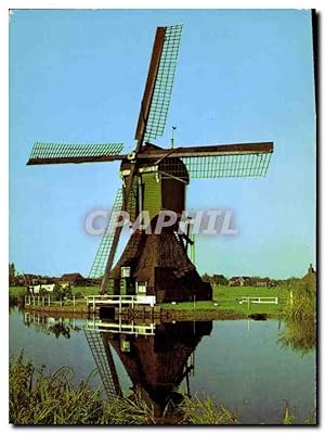 Carte Postale Moderne Holland Molenland