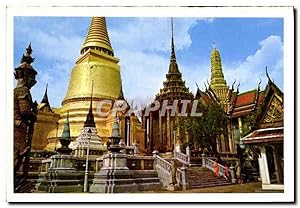 Bild des Verkufers fr Carte Postale Moderne Inside the Emerald Buddha Temple Bangkok Thailand zum Verkauf von CPAPHIL