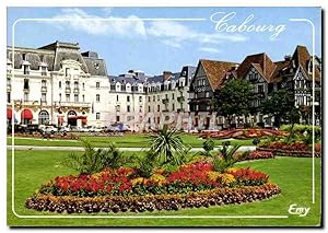 Bild des Verkufers fr Carte Postale Moderne Cabourg Calvados les jardins du casino zum Verkauf von CPAPHIL