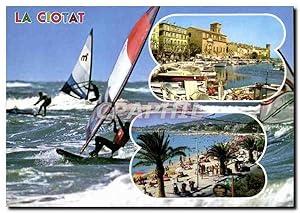 Image du vendeur pour Carte Postale Moderne Reflets de Provence La Ciotat B du R Le Port La Plage Planche a vole mis en vente par CPAPHIL