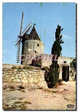 Immagine del venditore per Carte Postale Moderne Reflets de Provence Fontvieille B du R le Moulin de Daudet d'ou le grand conteur a date ses Lett venduto da CPAPHIL