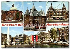 Bild des Verkufers fr Carte Postale Moderne Groeten uit Amsterdam zum Verkauf von CPAPHIL