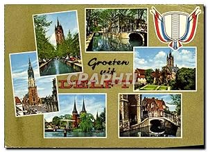 Carte Postale Moderne Groeten uit Delft