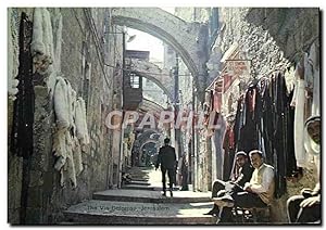 Bild des Verkufers fr Carte Postale Moderne The Via Dolorosa Jerusalem zum Verkauf von CPAPHIL