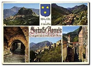 Bild des Verkufers fr Carte Postale Moderne Sainte Agnes Alpes Maritimes zum Verkauf von CPAPHIL