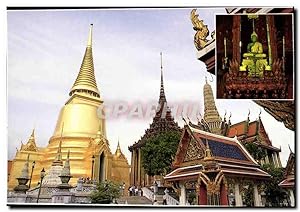 Carte Postale Moderne Golden Chedi en the Temple of the Emerald Buddhe