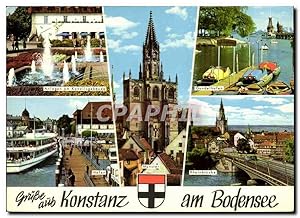 Seller image for Carte Postale Moderne Konstanz am Bodensee Constance au Lac de Constance for sale by CPAPHIL
