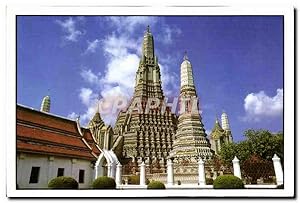 Bild des Verkufers fr Carte Postale Moderne The Pagoda in temple of Dawn Bangkok zum Verkauf von CPAPHIL
