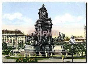 Bild des Verkufers fr Carte Postale Moderne Wien Maria Theresia Denkmal zum Verkauf von CPAPHIL