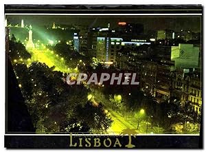 Seller image for Carte Postale Moderne Lisboa Avenida da Liberdade Marques do Pombal for sale by CPAPHIL