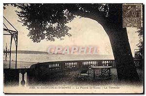 Carte Postale Ancienne St Georges de Didonne La Pointe de Suzac La Terrasse