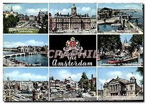 Bild des Verkufers fr Carte Postale Moderne Groeten uit Amsterdam zum Verkauf von CPAPHIL