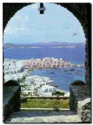 Bild des Verkufers fr Carte Postale Moderne Mykonos Greece zum Verkauf von CPAPHIL