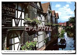 Bild des Verkufers fr Carte Postale Moderne The Weavers House Canterbury zum Verkauf von CPAPHIL