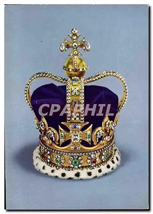 Seller image for Carte Postale Moderne St Edward's Crown The Crown of England for sale by CPAPHIL