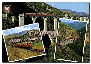 Bild des Verkufers fr Carte Postale Moderne Le Petit Train Jaune zum Verkauf von CPAPHIL