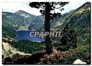 Bild des Verkufers fr Carte Postale Moderne Valle d'Aure le Lac d'Oredon et le Mont Pelot vus de Cap de Long zum Verkauf von CPAPHIL