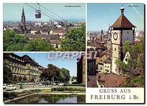 Carte Postale Moderne Gruss aus Freiburg