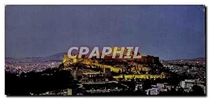 Bild des Verkufers fr Carte Postale Moderne Greece Athens The Acropolis by night zum Verkauf von CPAPHIL