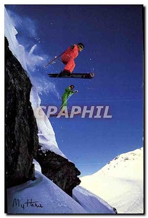 Image du vendeur pour Carte Postale Moderne Le Ski mis en vente par CPAPHIL