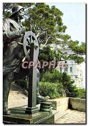 Image du vendeur pour Carte Postale Moderne Principaut de Monaco La statue du Prince Albert mis en vente par CPAPHIL