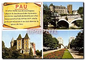Seller image for Carte Postale Moderne Pau la plus belle vue des montagnes for sale by CPAPHIL