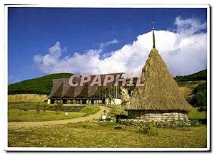 Carte Postale Moderne Centre Culturel Canaque