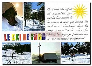 Image du vendeur pour Carte Postale Moderne Le Ski de Fond mis en vente par CPAPHIL