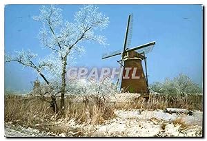 Carte Postale Moderne Kinderdijk Holland