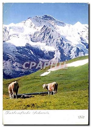 Bild des Verkufers fr Carte Postale Moderne Farbenfrohe Schweiz zum Verkauf von CPAPHIL