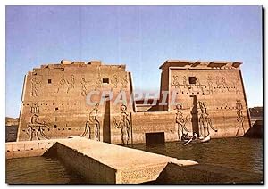 Image du vendeur pour Carte Postale Moderne Asswan Gnral view of Isis Temple at Philde partially covered under Nle's flood mis en vente par CPAPHIL