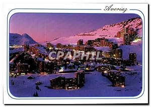 Bild des Verkufers fr Carte Postale Moderne Avoriaz Hte Savoie la station By Night zum Verkauf von CPAPHIL