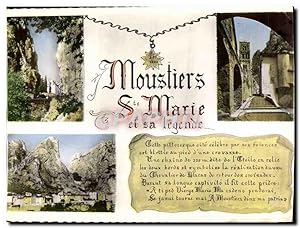 Carte Postale Moderne Moustiers Ste Marie et sa Legende
