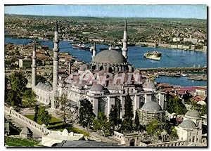 Bild des Verkufers fr Carte Postale Moderne Istanbul Turkiye Suleymaniye camii minaresi zum Verkauf von CPAPHIL