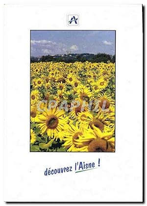 Carte Postale Moderne Decouvrez l'Aisne