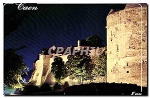 Bild des Verkufers fr Carte Postale Moderne Caen Calvados Les Remparts du Chteau zum Verkauf von CPAPHIL