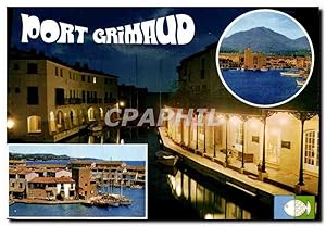 Imagen del vendedor de Carte Postale Moderne Port Grimaud Cite lacustre realisee par Etige et Manera SA a la venta por CPAPHIL