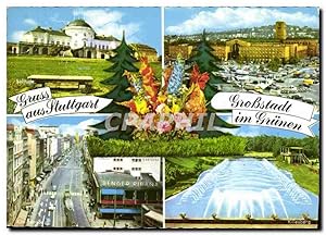 Bild des Verkufers fr Carte Postale Moderne Gruss aus Stuttgart zum Verkauf von CPAPHIL